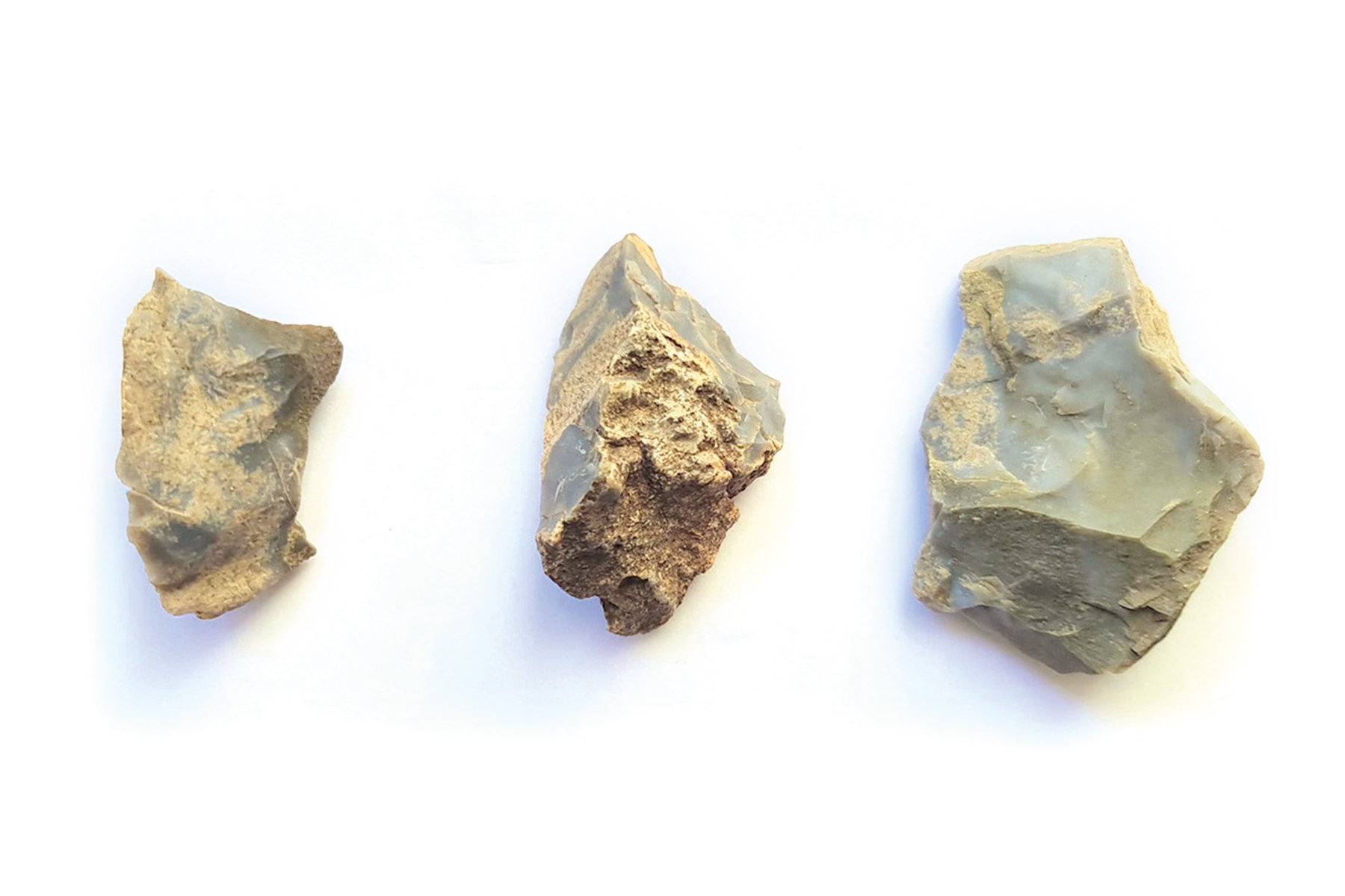 Abschläge aus Flint