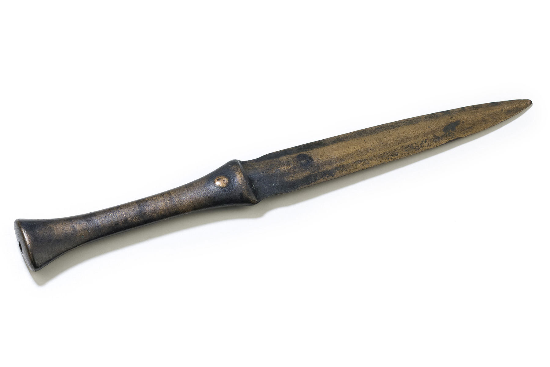 Vollgriffdolch aus Bronze vom Troi Paian/Balestberg, um 1300 v. Chr.