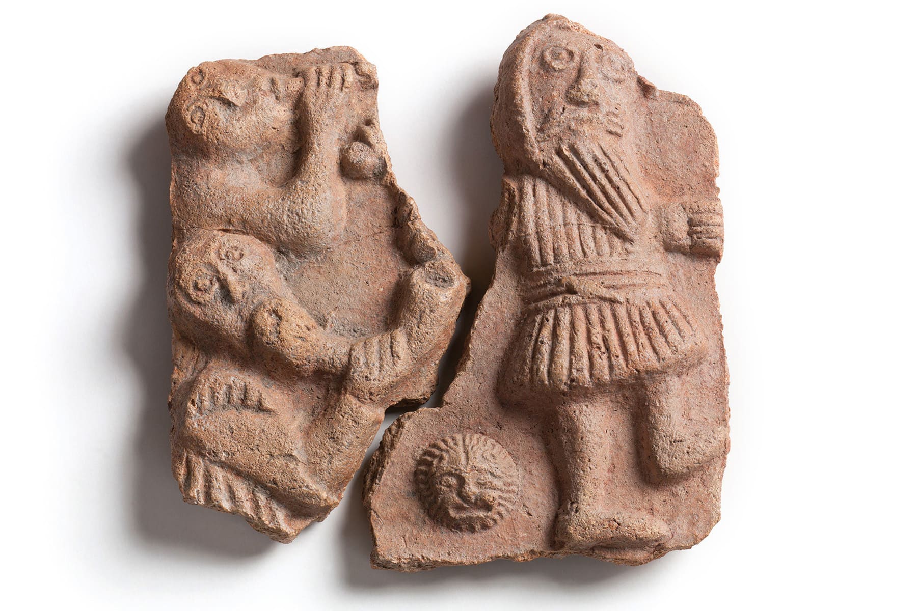 Rätselhafte Keramikfliese von Stufan, St. Ulrich