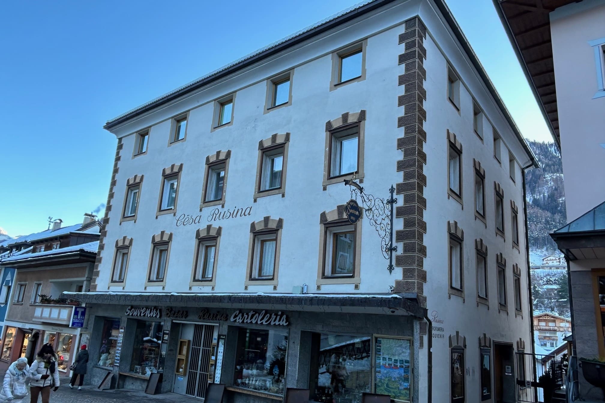 Foto des heutigen Hauses Rusina