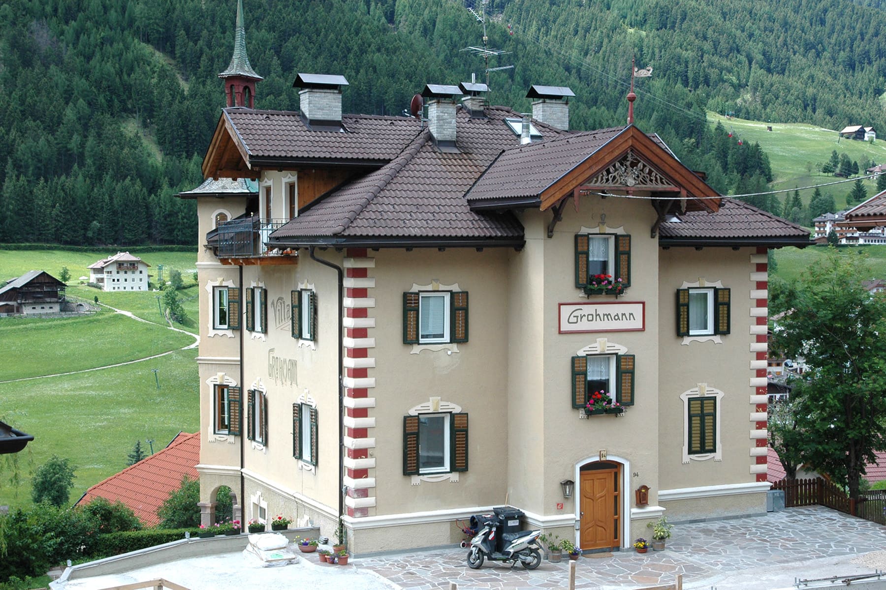 Foto der Villa Grohmann in heutigen Zeiten