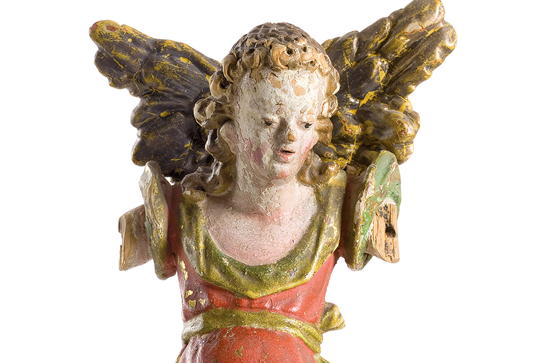 Engel mit ungleich großen Flügeln, Werkstatt Chrisitan Trebiger, 17. Jh.