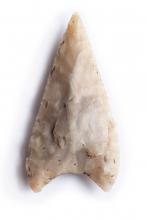 Pfeilspitze aus Silex vom Lech Sant auf der Mastlé-Alm