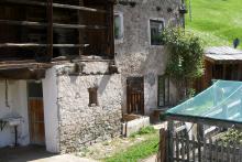 Einhof Col de Flam Dessot, Wohngebäude im Ostteil