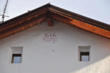 1666 Dertureda L’Ann 1991 - Inschrift am Haus Junerëi