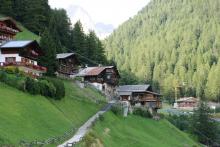 Am Paarhof Paratoni wurde die starke Hanglage ideal ausgenutzt.