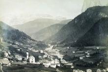 Ansicht von Sankt Ulrich um 1890