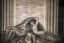 Diplom des Grand Prix der Int. Ausstellung in Paris 1925 an die Kunstschule Sankt Ulrich