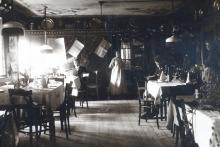 Alte Poststube um 1900