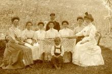 Angestellte der Pension Hohenwart, 1908