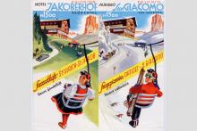 Werbeprospekt der 1950er Jahre